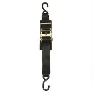 212 MAIN BoatBuckle Heavy-Duty Transom Tie-Down - 2x4 Size, Locking Hook, Pair Set, Polyester, High Strength, Model 14207