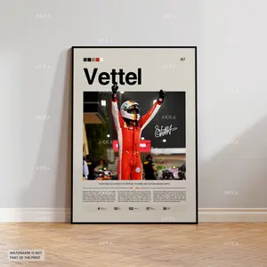 Sebastian Vettel - Scuderia Ferrari poster