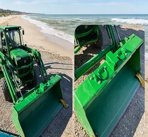 LANDY Tractor Bucket Grab Hooks Bolt On Heavy Duty Tow Hooks for John Deere Compact Tractor