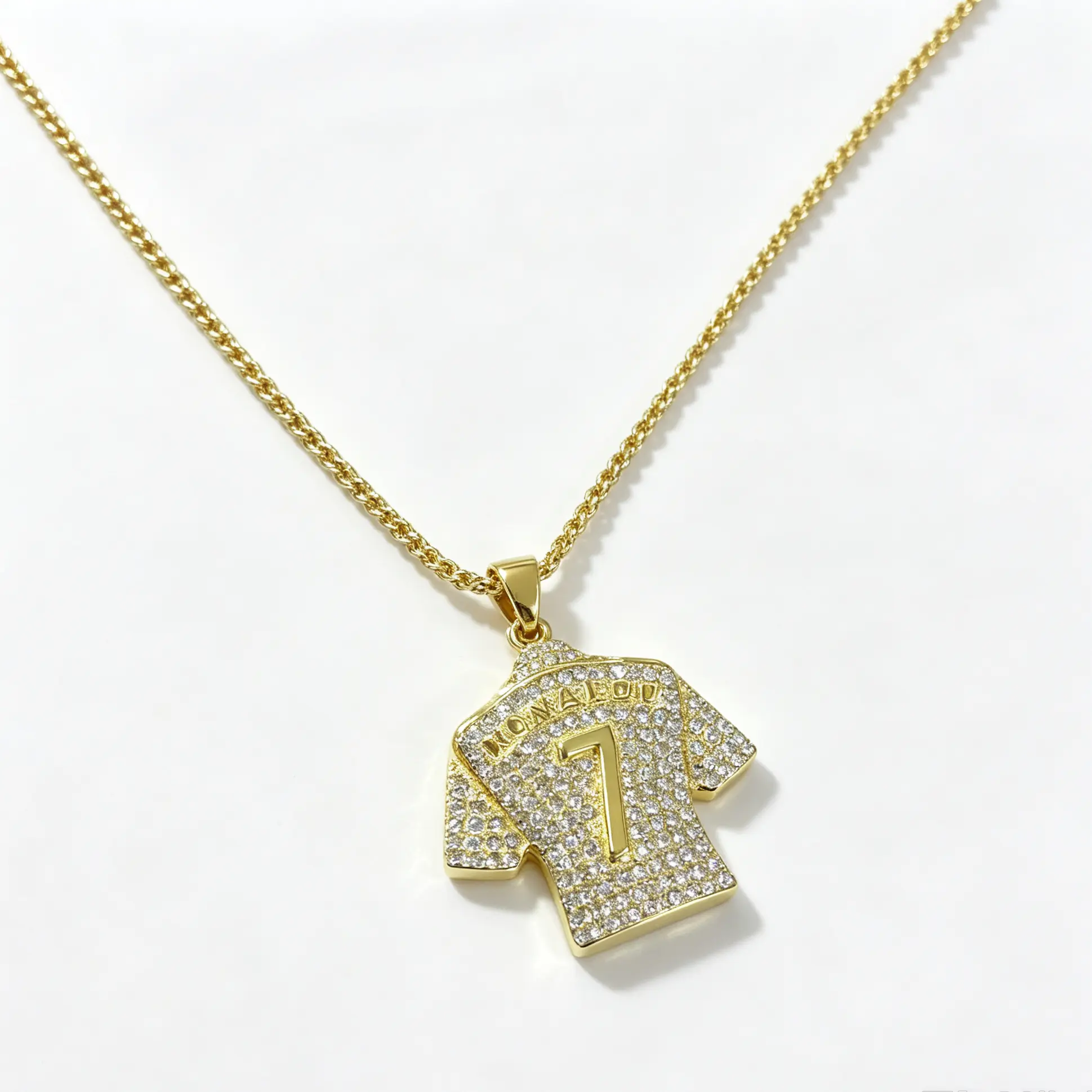 GOAT Seven Football Jersey Pendant