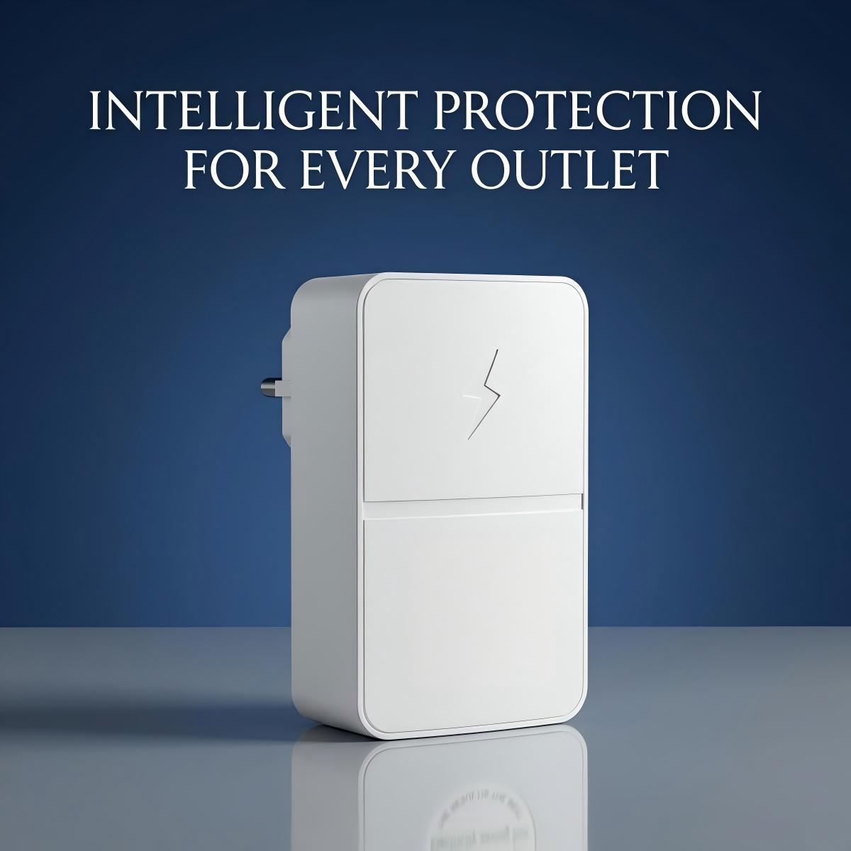 Plug-In Power Box with US Plug 2026 Updated Design, Compatible with 90–250V Input Range