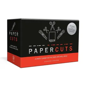 Papercuts: A Party Game for the Rude and Well-Read (A Card Game for Book Lovers)