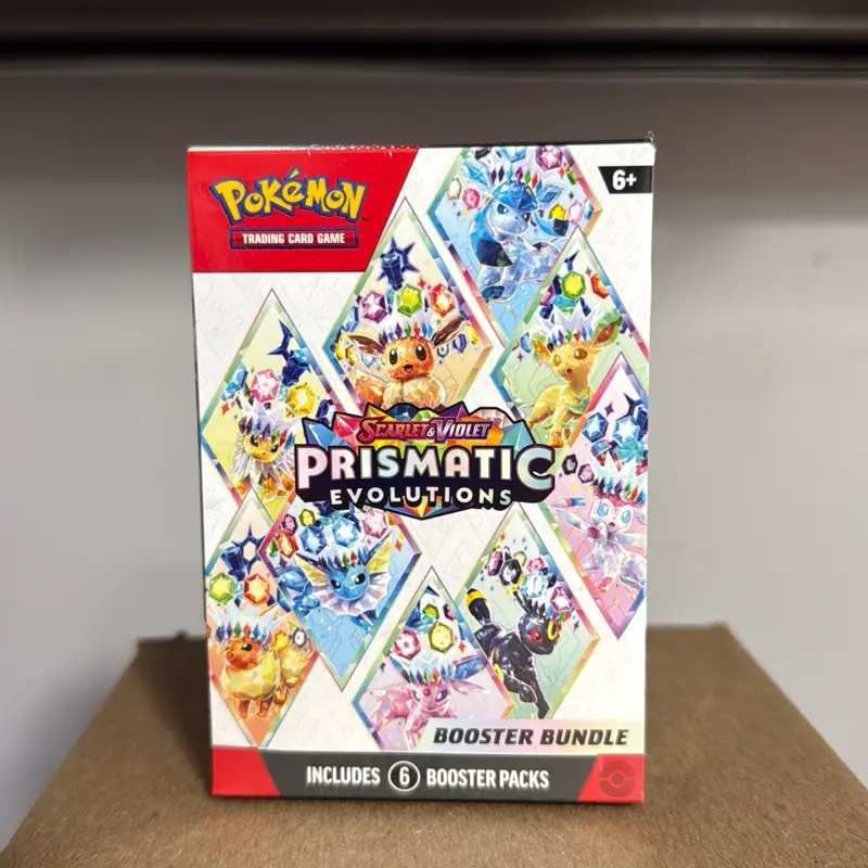 Pokémon Scarlet & Violet Prismatic Evolutions Sealed Booster Bundle
