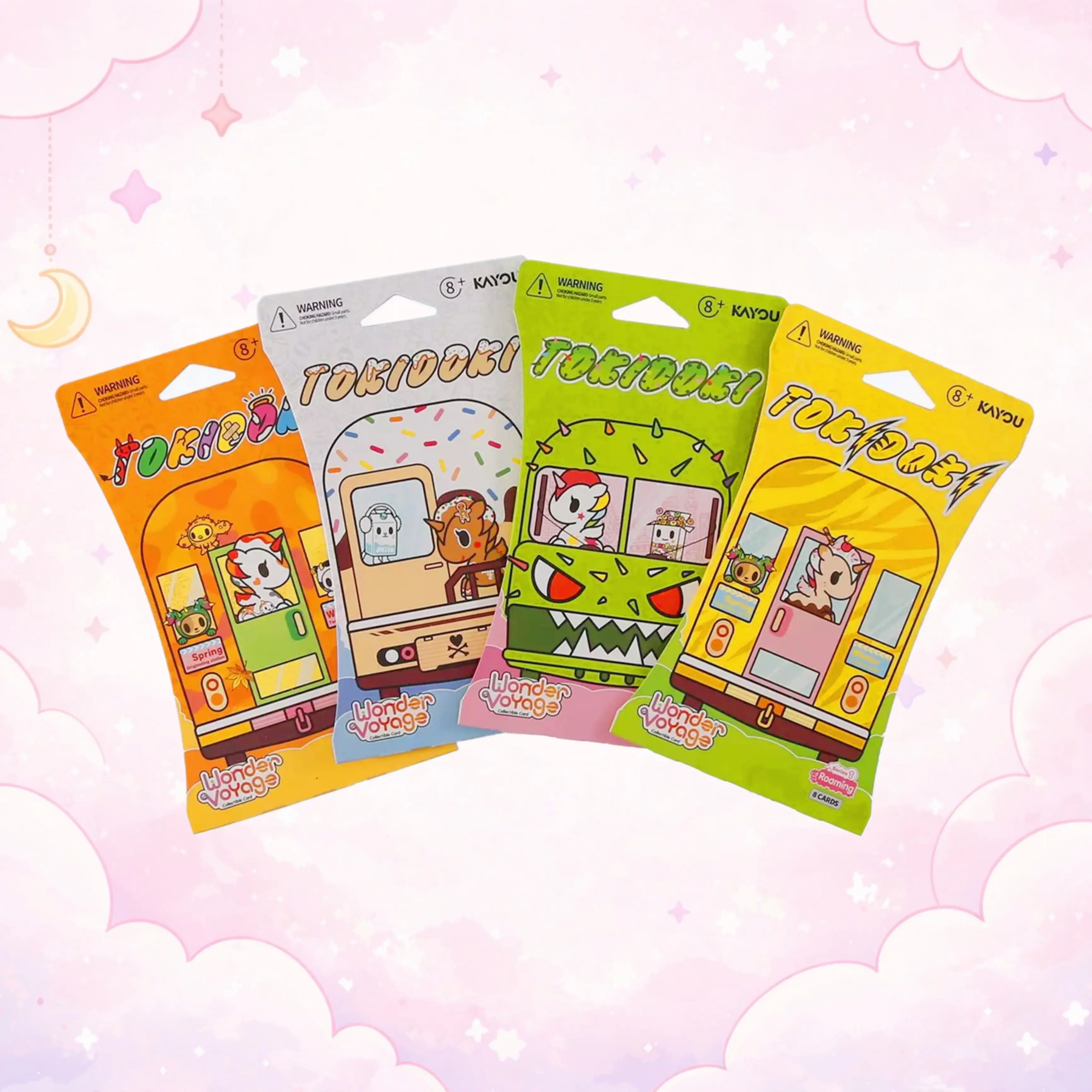tokidoki-Wonder Voyage Collectible Cards-Roaming Edition-NA-Series 1