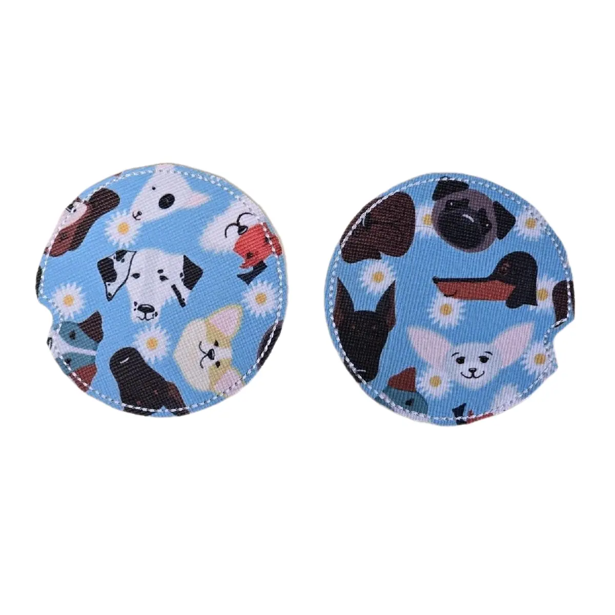 Dog Theme Car Coasters