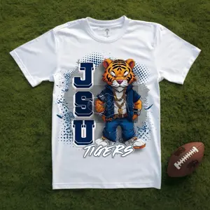 Handcrafted Jackson State University Shirt from Texas - Soft, Lightweight and Unisex Fit