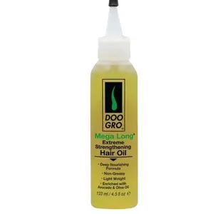 Doo Gro Mega Long Extreme Strengthening Hair Oil 4.5 oz - Nourishing Hair Oil with Enriched Ingredients for Comfort and Strength - Haircare