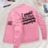 Christian Faith Graphic Text Printed Jacket - Zip-Up Long Sleeve Casual Fashionable Outerwear Womenswear Lightweight Coats, Stand Collar, Polyester Knit Fabric, Fitted Aesthetic Design, Pocket Detail, Suitable for Autumn & Winter.