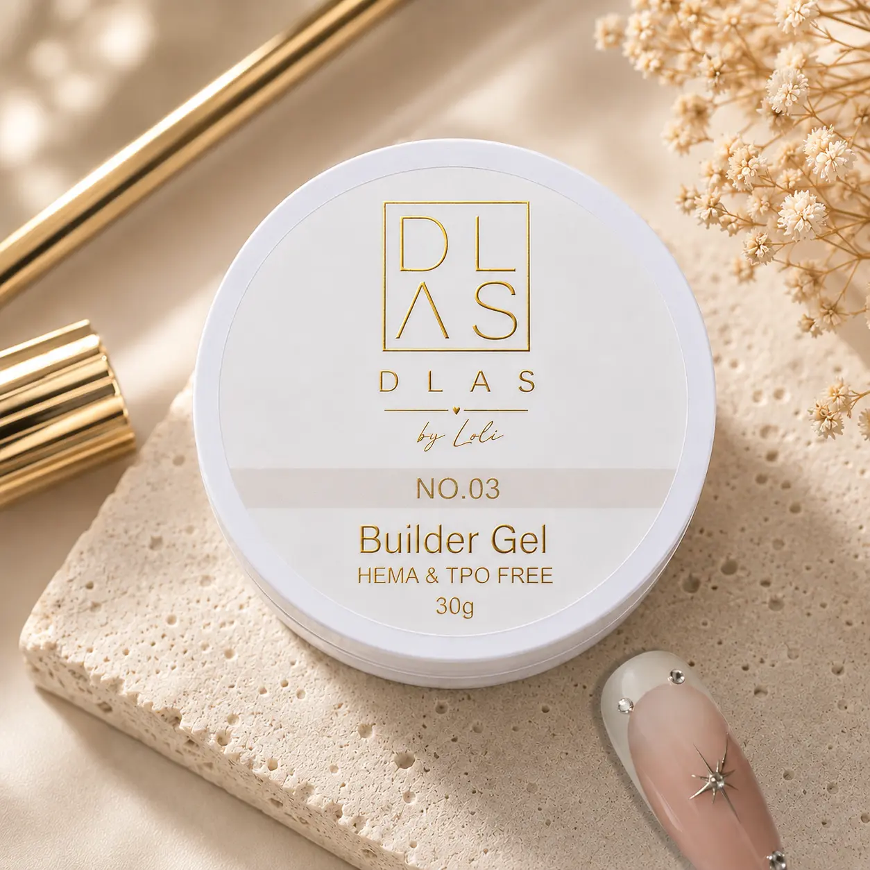 Builder Gel-No. 03| 30g| HEMA & TPO Free