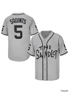Own the Legend | SQUINTS #5 The Sandlot Baseball Jersey | Limited Collector’s Edition!