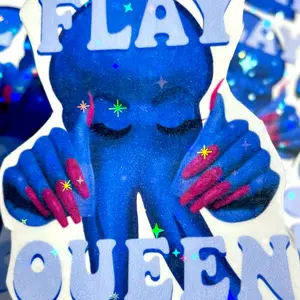 FLAY QUEEN mindflayer sticker baldurs gate 3