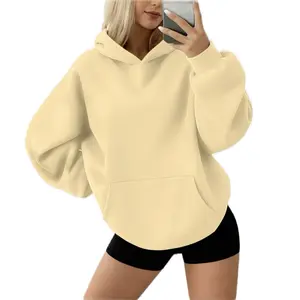 AUTOMET Womens Oversized Hoodies Fleece Sweatshirts Long Sleeve Sweaters Pullover Fall Clothes with Pocket Fallreshness