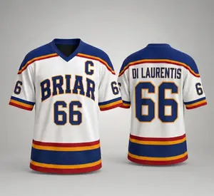 Personalized Briar U V-neck Soccer Jersey, Custom Name Number Jersey, Hockey Romance College Shirt, BookTok Gift, Hockey Romance Merch