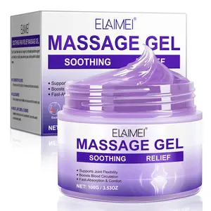 Elaimei Joint Massage Gel Relief, Body Massage Cream, Restore Joint Flexibility, Reduce Bone Friction, Quick Absorption, Comfortable, for Adults & Kids over 12