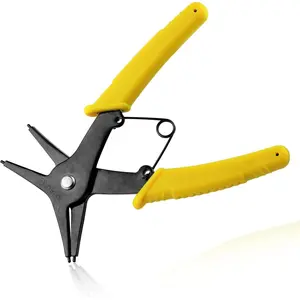 2 in 1 Snap Ring Pliers - Internal & External Circlip Pliers for 10-40mm Snap Rings