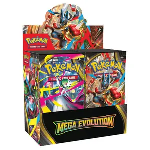 Pokémon TCG Mega Evolution 1 Booster Display Box - 36 Packs Inside with Over 180 Cards & Special Illustrations