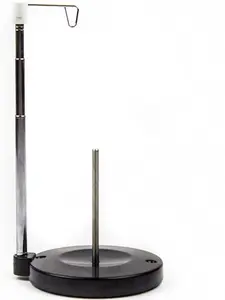 Adjustable Single Thread Spool Holder – Stand Alone Embroidery, Sewing or Quilting Thread Holder or Stand – Ensures Smoother Feed = Heavy Plastic Base