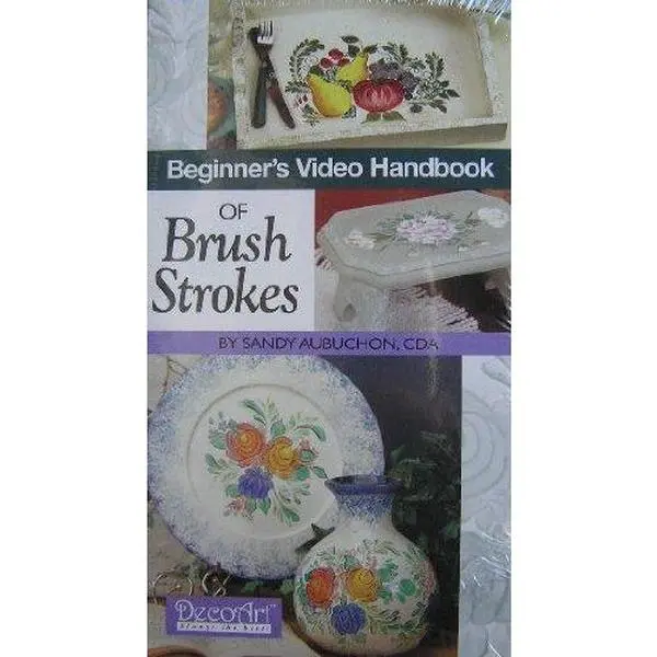 USED Book - Brush Strokes : Beginner's Video Handbook by Sandy Aubuchon, CDA