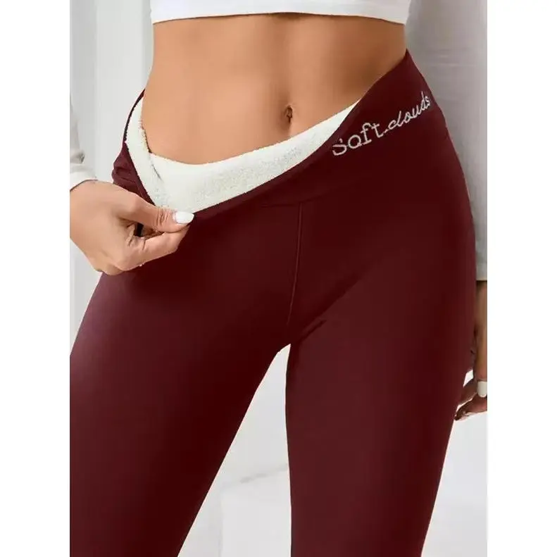 Letter Embroidery Burgundy (Large Version)