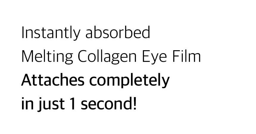 [mixsoon Official Shop] Melting Collagen Eye Film 5 pairs (10ea) - Smooth & Firm Collagen Eye Film, Korean Skincare for Glass Skin