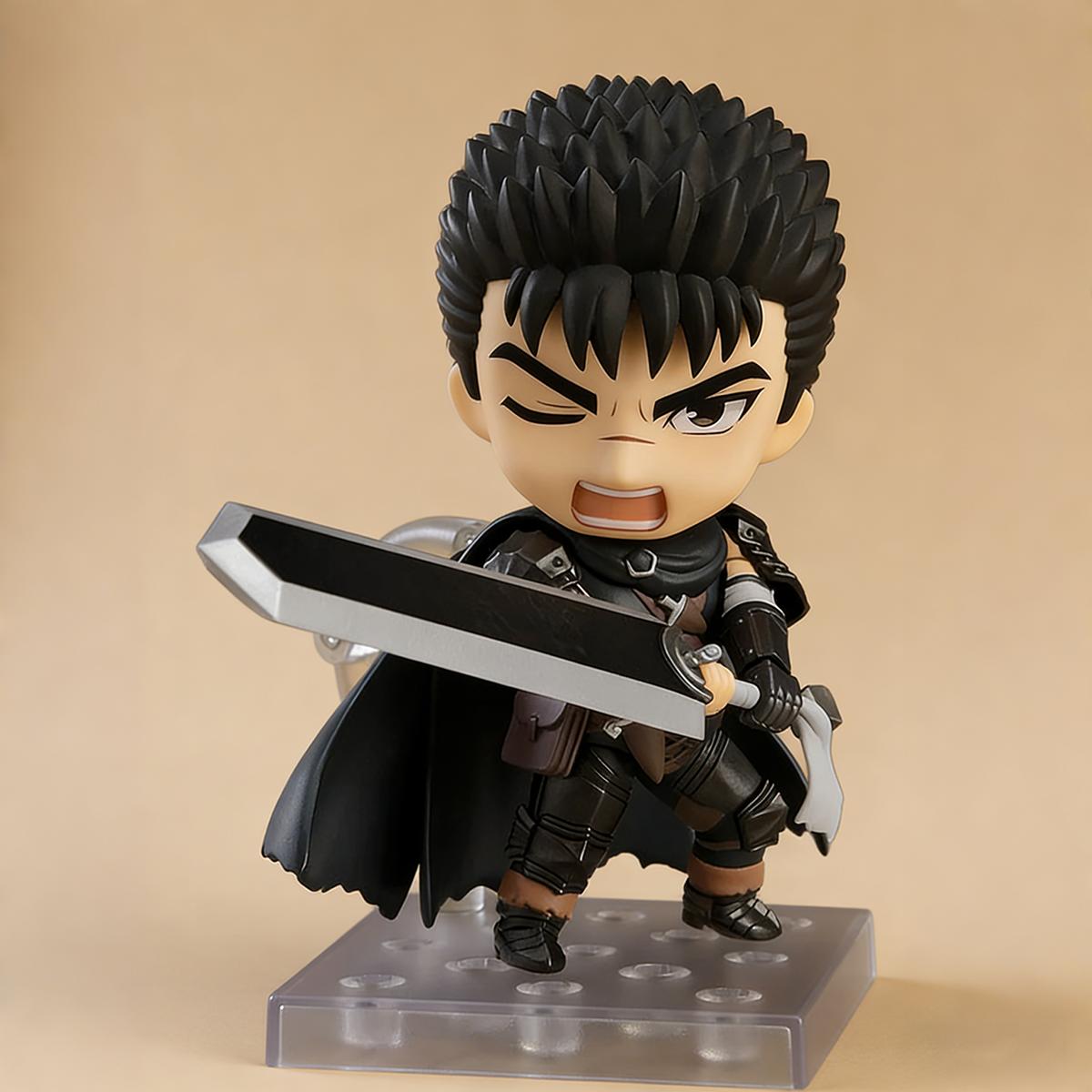Q Version Berserk Guts #2134 & #2830 Berserker Armor Action Figure Set, Interchangeable Face Anime Collectible Model Toy Q Version Berserk Guts #2134 & #2830 Berserker Armor Action Figure Set, Interchangeable Face Anime Collectible Model Toy