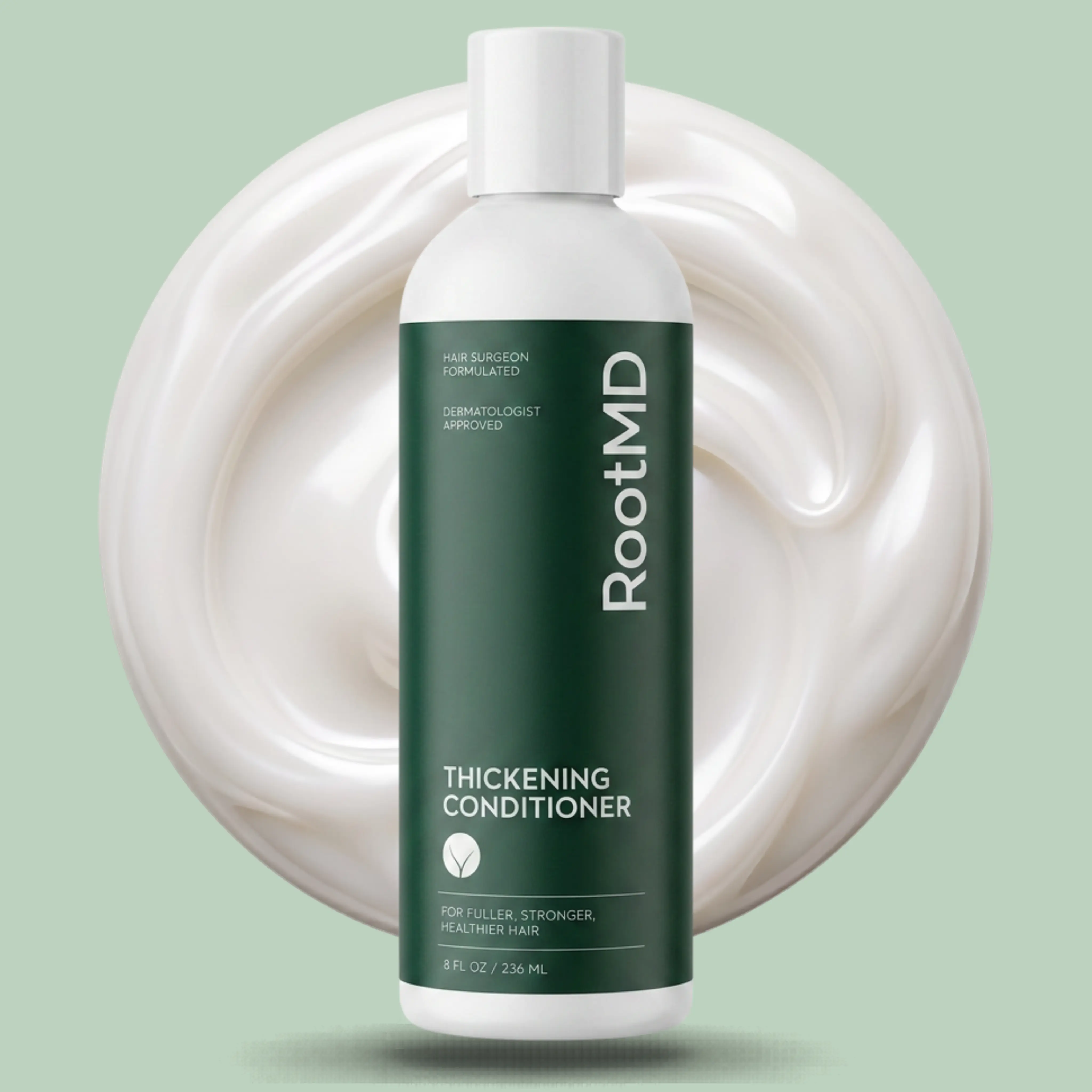 RootMD Thickening Haircare Conditioner - DHT Blocker, Hydrating Deep, Anti-Hair Fall, Hair Growth Formula for Stronger Strands