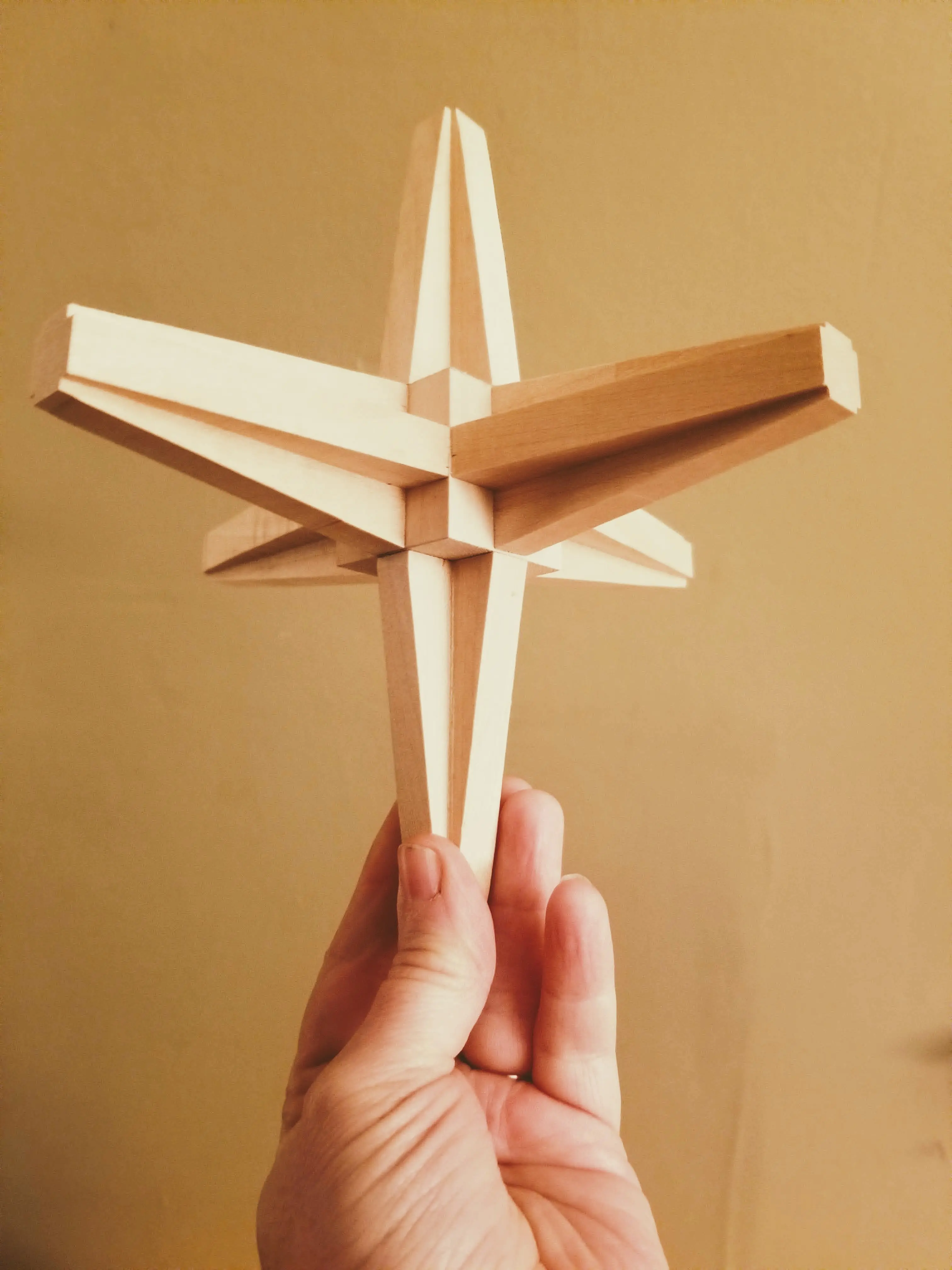 Handcrafted Wood Star (STAR ONLY- trees sold seperately)