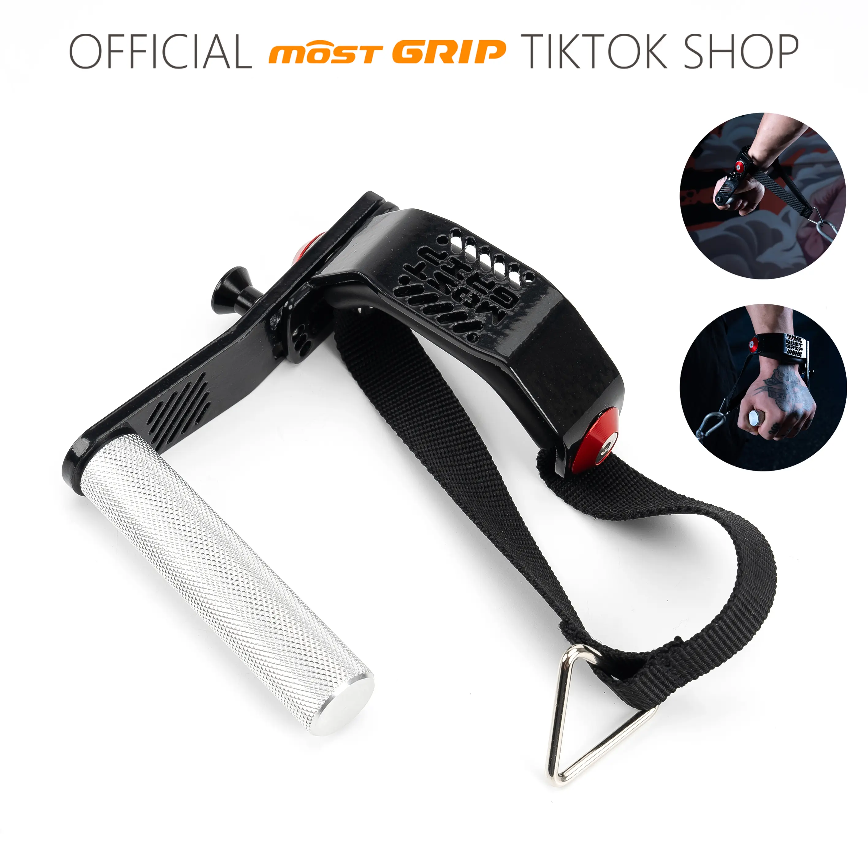 MOST GRIP Side Lateral Raise Handle Attachment for Cable Machine, Professional Single Arm Cable Lateral Raise Attachments for Gym Pulley System