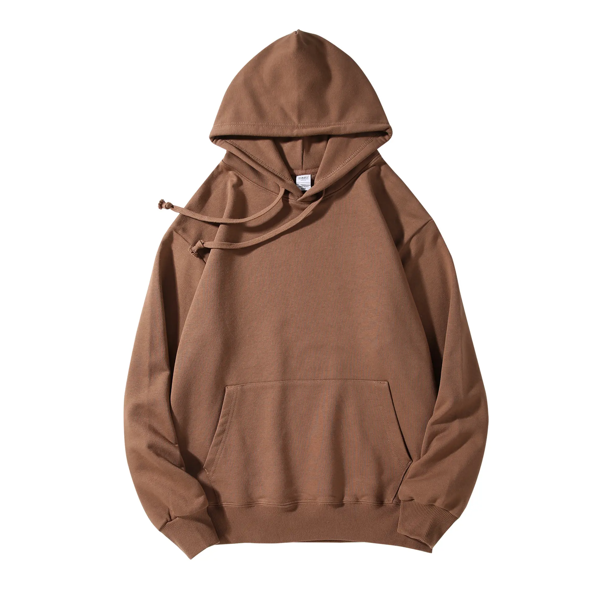 380g looped hood   camel color