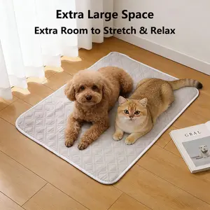 Pet Cooling Mat Ceiling Model Xinghao Washable Anti-Slip Base, Ideal for Cats Dogs, Cool Bed & Pad, Pet Cooling Solution