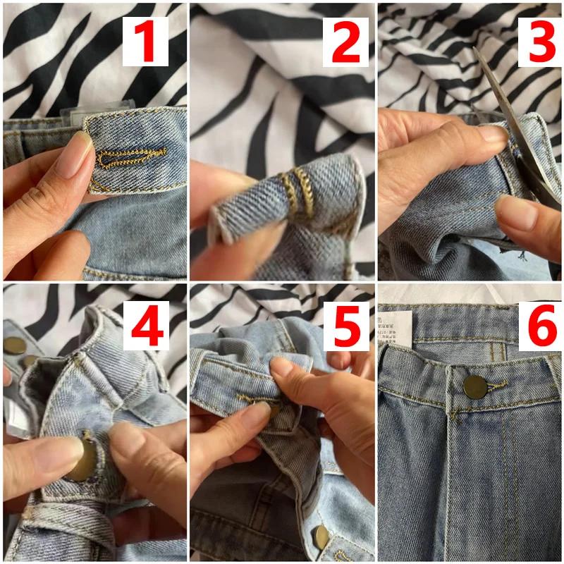 Leopard Print Denim Shorts