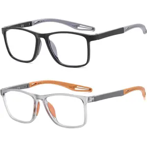 Reading Glasses for Women/Men, Blue Light Blocking, Anti Glare Fashion Frames Lightweight Readers Glasses