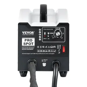 VEVOR Stud Welder Dent Repair Kit Auto/Manual Spot Welder Dent Puller 7 Modes