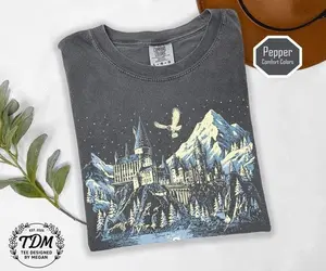 [Sale Up To 50%] + [Free Ship] 2026 Magical Book Comfort Colors Shirt, Bookish Sweatshirt, Wizarding World Sweatshirt, Magical School Shirt, Universal Studios Shirt