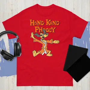 Hong Kong Phooey Retro 80'S Saturday Morning Cartoon Shirt Usa Size S-3XL