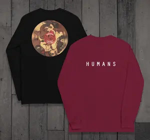 Incomplete Thoughts Humans Unisex Artistic Creative Long Sleeve Shirt