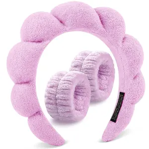 Skincare Face Wash Headband, Bubble Spa Must Haves For Women, Makeup Skin Care Hair Accessories, Get Ready Hair Band, Self Care Gifts For Teen...