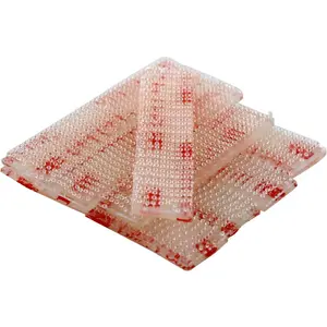 Dual Lock Replacement E-ZPass Mounting Strips, Clear, Set of 8 Strips (Bundle)