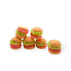 Freeze Dried Gummy Burger - Crunchy And Sweet Candy - 1,5oz Candy Bag Snack Bonbon Sugar Flavor