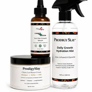 Chebe Curl Activation System for Coily & Curly Hair | Moisture Lock & Defined Curls