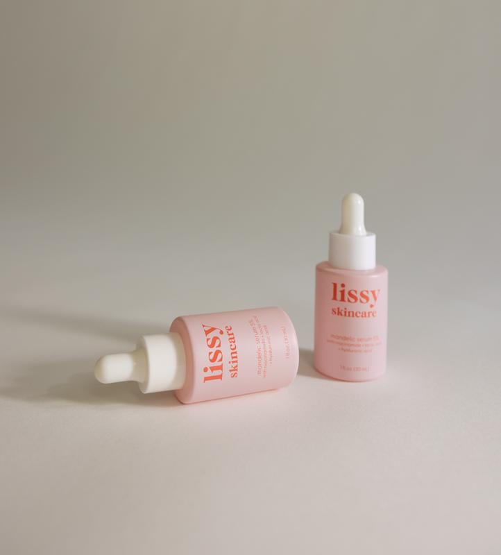 Lissy Skincare Mandelic Serum 5% - Gentle Formula for Acne Prone Skin, Fungal Acne, Hyperpigmentation & Exfoliation, 30ml Bottle