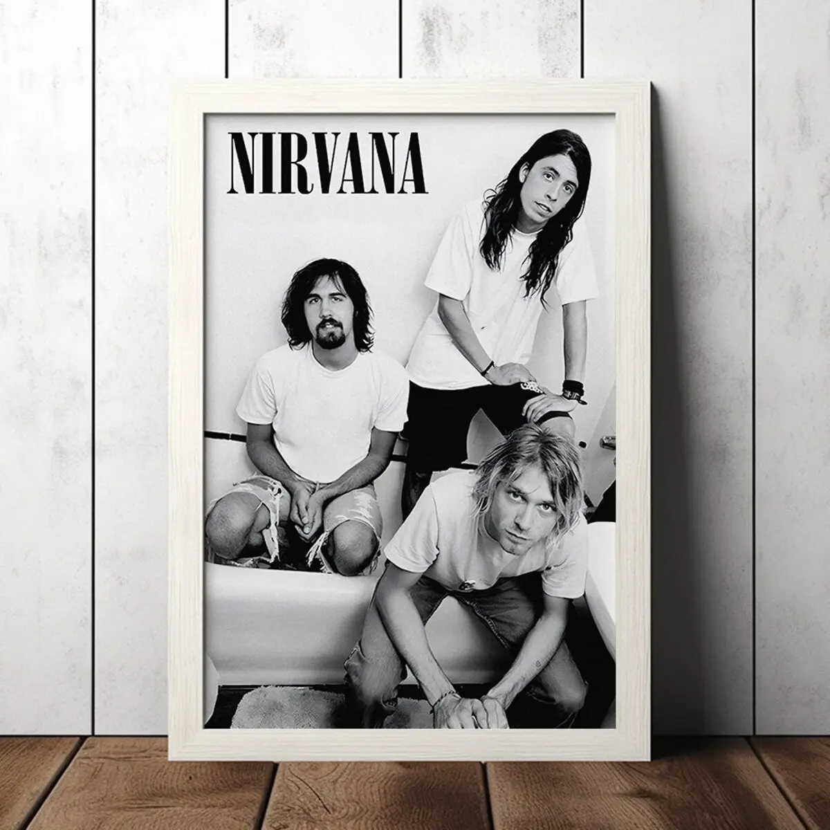 Nirvana Poster - Art Poster - Music Fan Collectibles - Vintage Music Poster - Home Decor - Wall Art