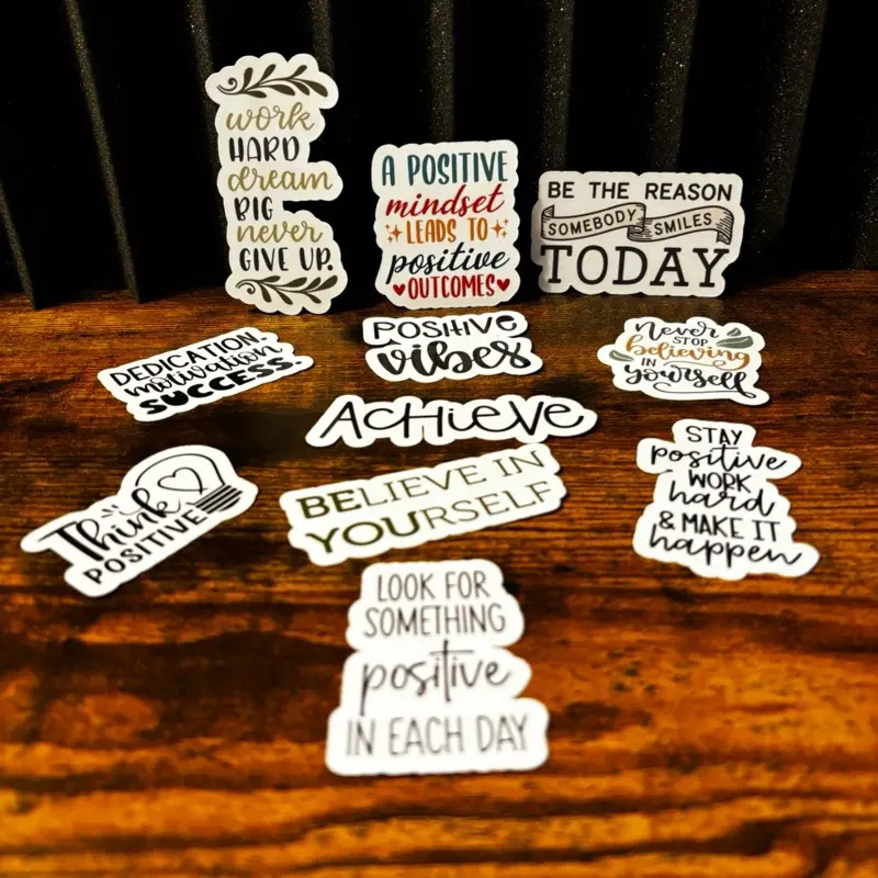 Driven Thoughts Tablet & Computer Skin Decal Collection, 11 Pieces, Easy to Use, Compatible with Most Devices