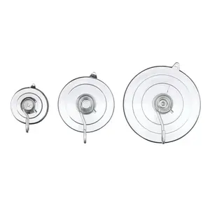 212 MAIN 6.75 in. Hangable Metal Suction Cup Hangers with Strong Hook, Lightweight Design for Indoor/Outdoor Festive Decor, Home & Party Supplies