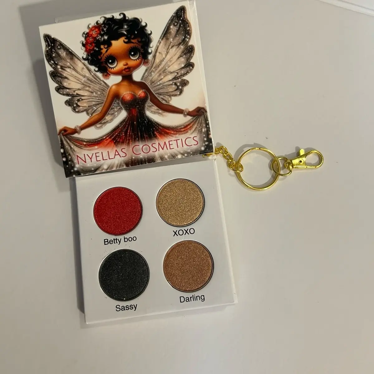 Betty boo keychain palette
