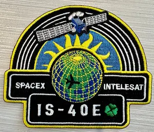 Original SpaceX Intelesat IS - 40E Mission Patch 3.5 Falcon 9