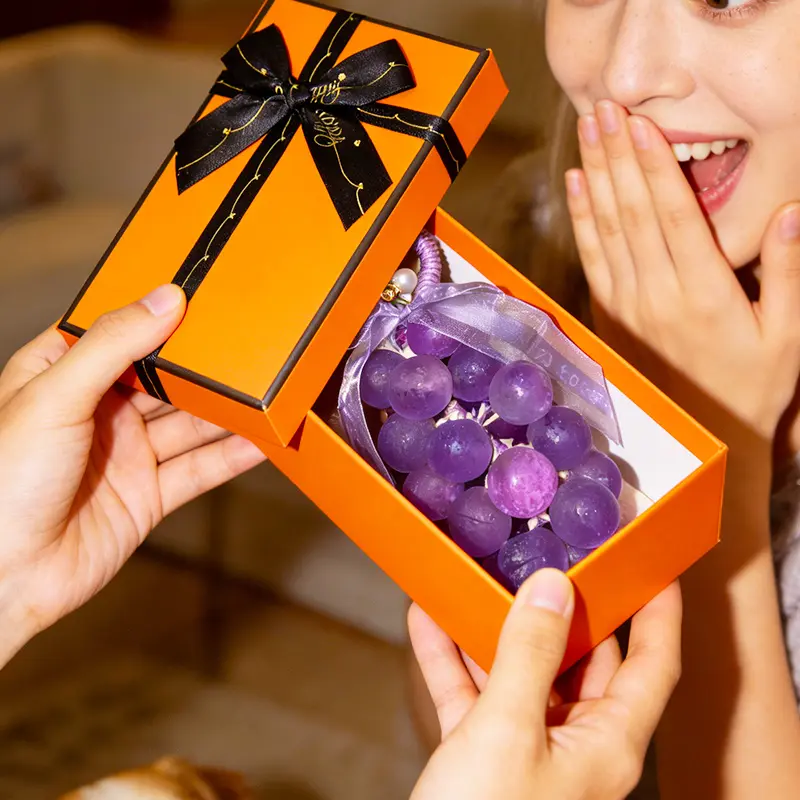 Grape-Shaped Handmade Soap Set, 25 Pcs with a Light Scent for Gentle Daily Cleansing | Decorative Body Care & Valentine's Day Gift