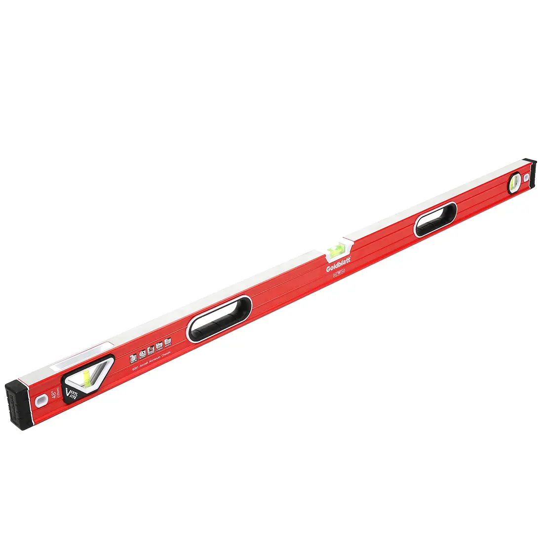 #fathersdaygift Goldblatt 48in. Double View Vertical Site I-box Spirit Level