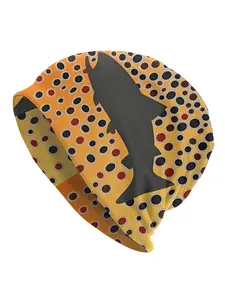 Inverse Brown Trout Fishing Hat - Trout Fish Design Beanie with Brown Trout Fish Pattern, Unisex Winter Outdoor for Anglers & Fishing Enthusiasts, Durable Trout Accessory for & Cold Weather