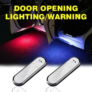 LED door light, USB charging, magnetic installation, automatically lights up when opening the door, collision warning light, welcome light, alarm signal light